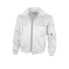 Fliegerjacke weiß