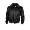 Fliegerjacke schwarz